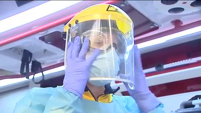 Capuchas ventiladas para mejorar la visibilidad y la protección de los sanitarios