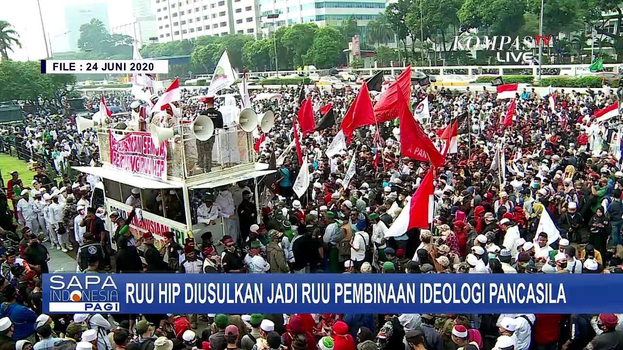 RUU HIP Diusulkan Jadi RUU Pembinaan Ideologi Pancasila