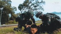 Hong Kong PLA garrison releases fugitive apprehension drill video