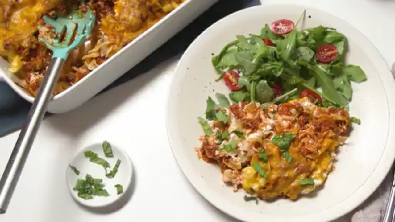 Grandma's Ground Beef Casserole