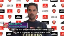 Arteta urges Arsenal's Ozil and Guendouzi to 'show their best'