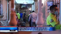 Reconstrucción de los hechos en caso del asesinato del estudiante de medicina