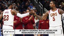 J.R. Smith Reunites With LeBron James, Joins Lakers For Rest Of Season