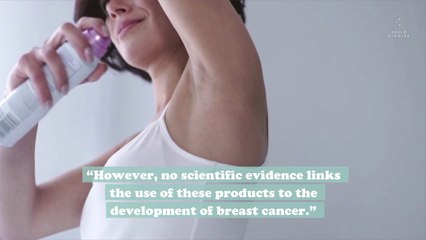 Do antiperspirants cause breast cancer? Experts weigh in on the rumors