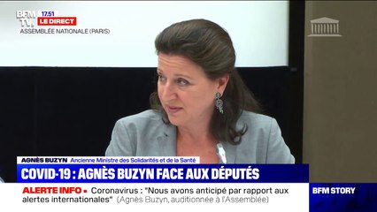Agnès Buzyn à propos de Jérôme Salomon: "J'assume totalement les décisions qu'il prend"