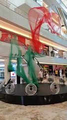 Beautiful Art Installation in Dubai Mall