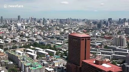 Before-and-after video shows clear air following three months of lockdown in Bangkok