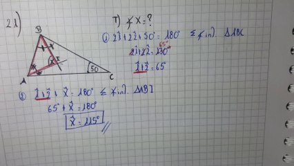 Ejercicio Nº21 Triángulos Geometría de Calvache