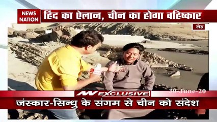 लेह के कलाकारों का चीन को जवाब, पहाड़ पर गाया वंदे मातरम