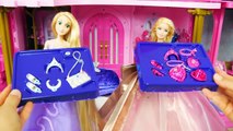 Pink Palace Princess Rapunzel Barbie Day Routine Putri istana Princesa palácio قصر الاميرة