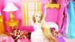 Princess Pink Castle Morning Routine Poupée Istana putri لعبة باربي prinzessin palast Princesa