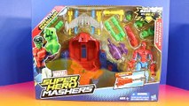 Marvel Super Hero Mashers Spider-man Skycrawler With Hulk Mashing With Spiderman