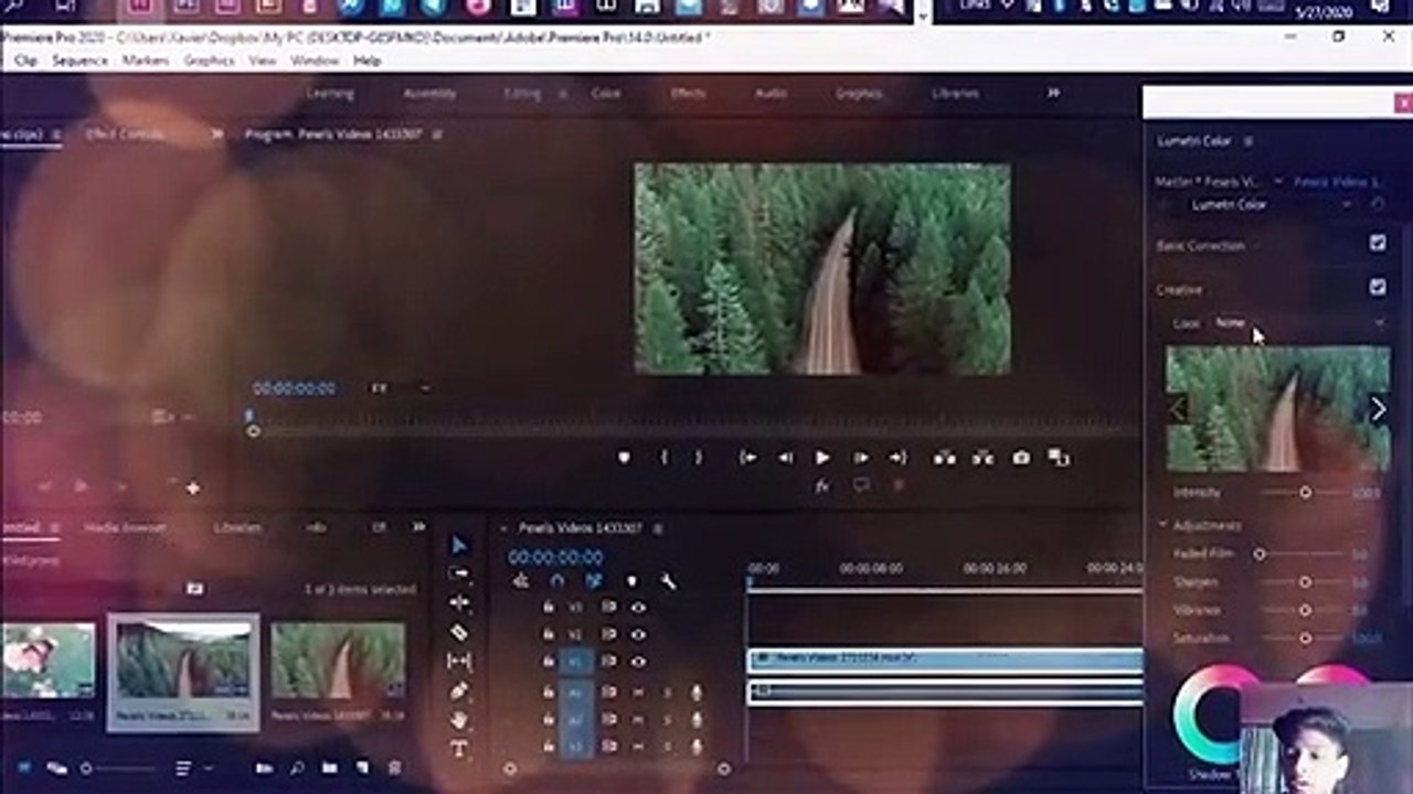 Colour Grading in vidoes with free lut packs! __ Xavier's TecH__