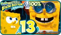 SpongeBob Battle for Bikini Bottom Rehydrated 100% Walkthrough Part 13 (PS4) Final Boss   Ending