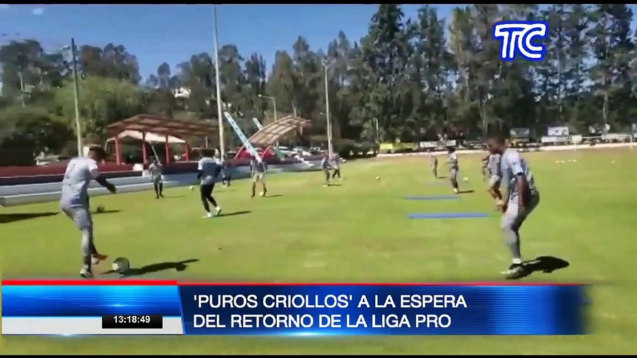 El Nacional continúa sus entrenamientos, LigaPro espera fecha de regreso a la competencia