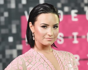Demi Lovato Is Rocking Long Blonde Hair in Her New Movie