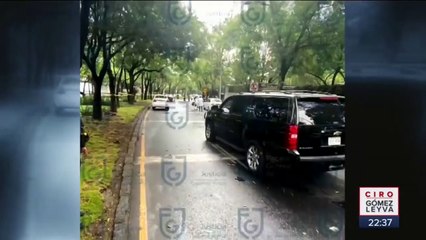 Así reaccionó García Harfuch cuando inició el ataque