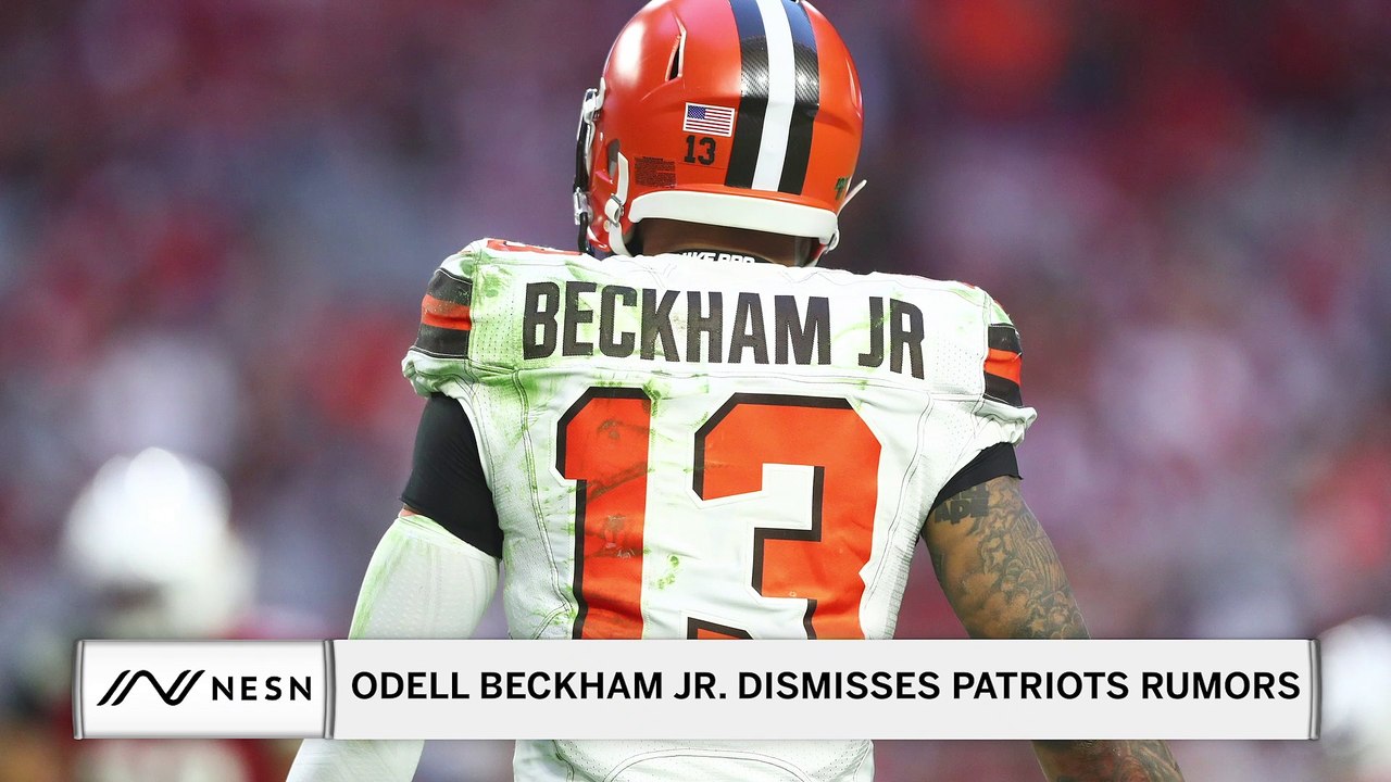 Odell Beckham Jr. Dismisses New England Trade Rumors