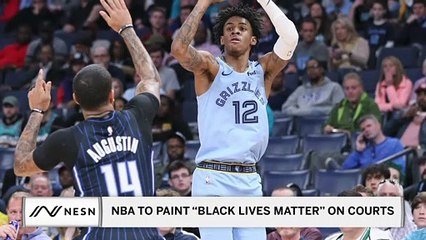 NBA to Paint "Black Lives Matter" On Courts