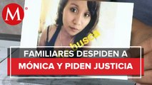 Dan último adiós a Mónica Segura en Monterrey