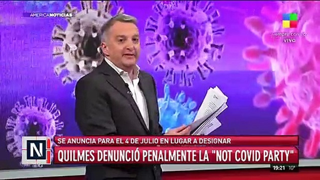 Denunciaron penalmente la "Not Covid Party" | Organizaban fiestas para recuperados de coronavirus