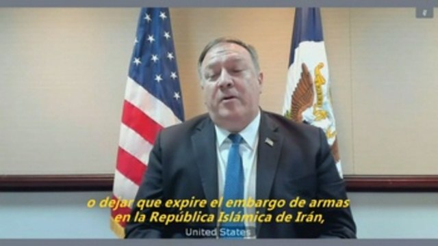 EE.UU. presiona en la ONU para que se extienda el embargo de armas a Irán