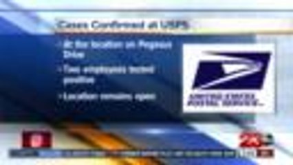 Cases confirmed at local USPS