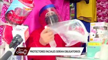La Banda del Chino: Protectores faciales serían de uso obligatorio para prevenir contagios