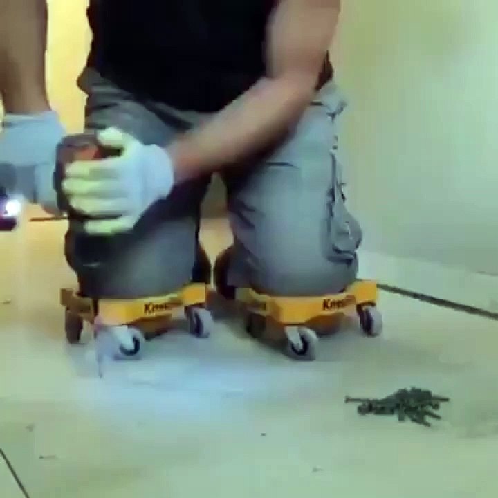 Rolling Work Knee Pads