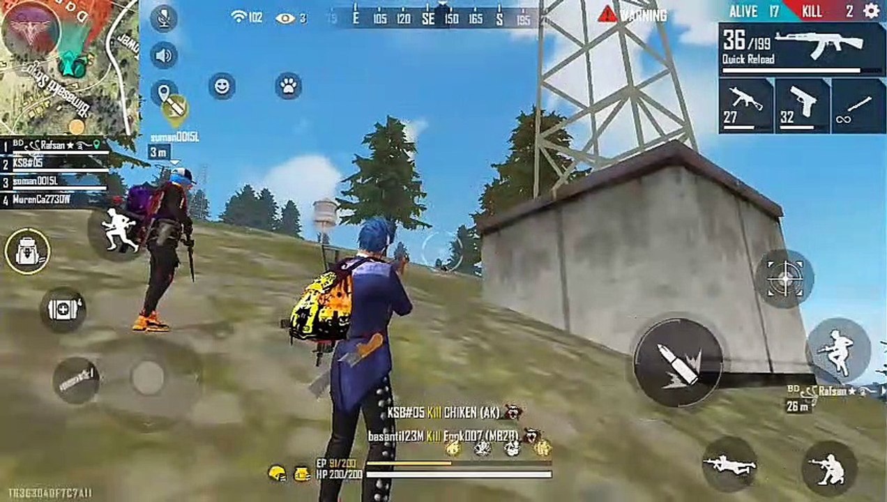 Free fire gameplay best highlights