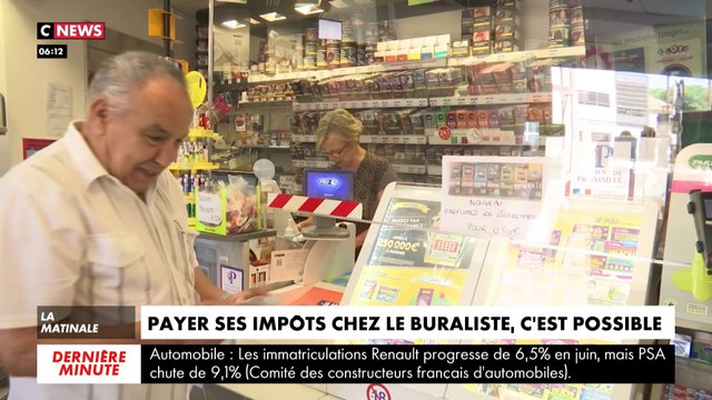 1er juillet : payer ses impôts chez son buraliste, c'est désormais possible