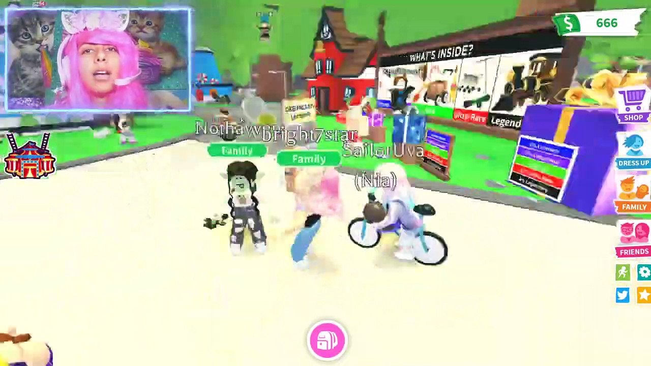 J'AI DEVENUE UN BEBE ET PERSONNE VOULAIT PRENDRE SOIN DE MOI! DANS ROBLOX ADOPT ME!