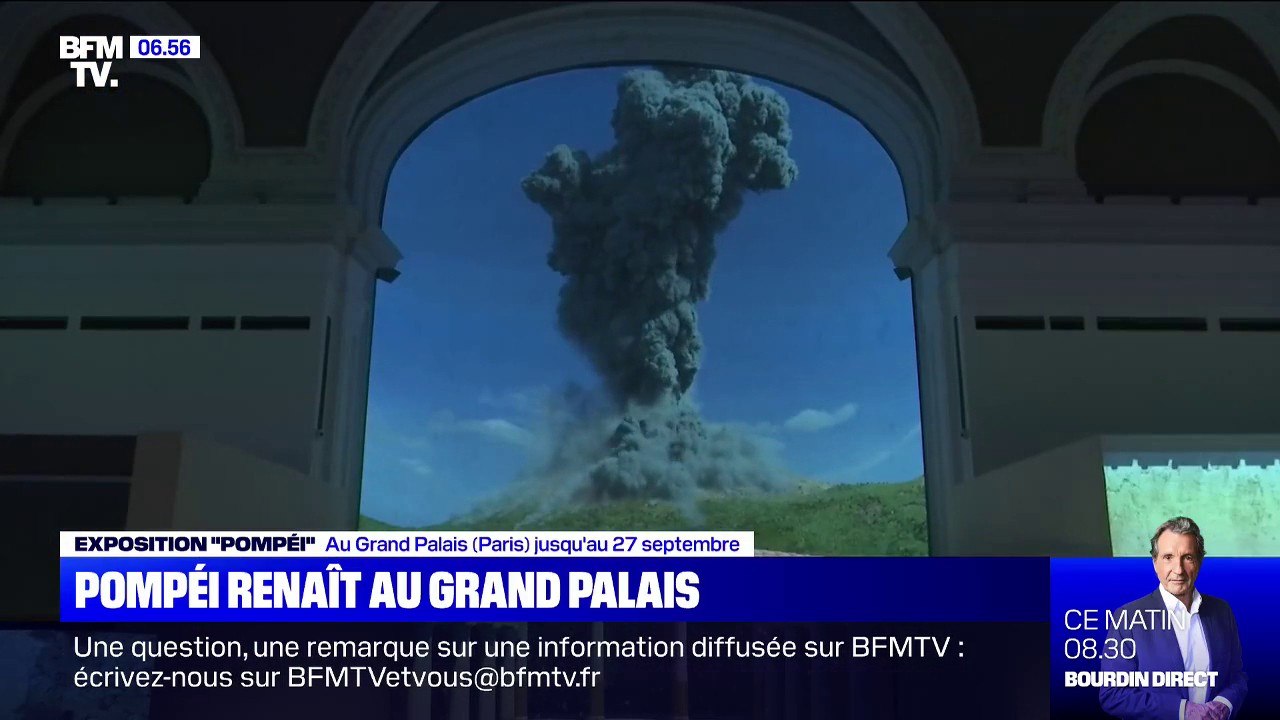 Un aperçu de l'exposition Pompéi au Grand Palais qui ouvre ce mercredi