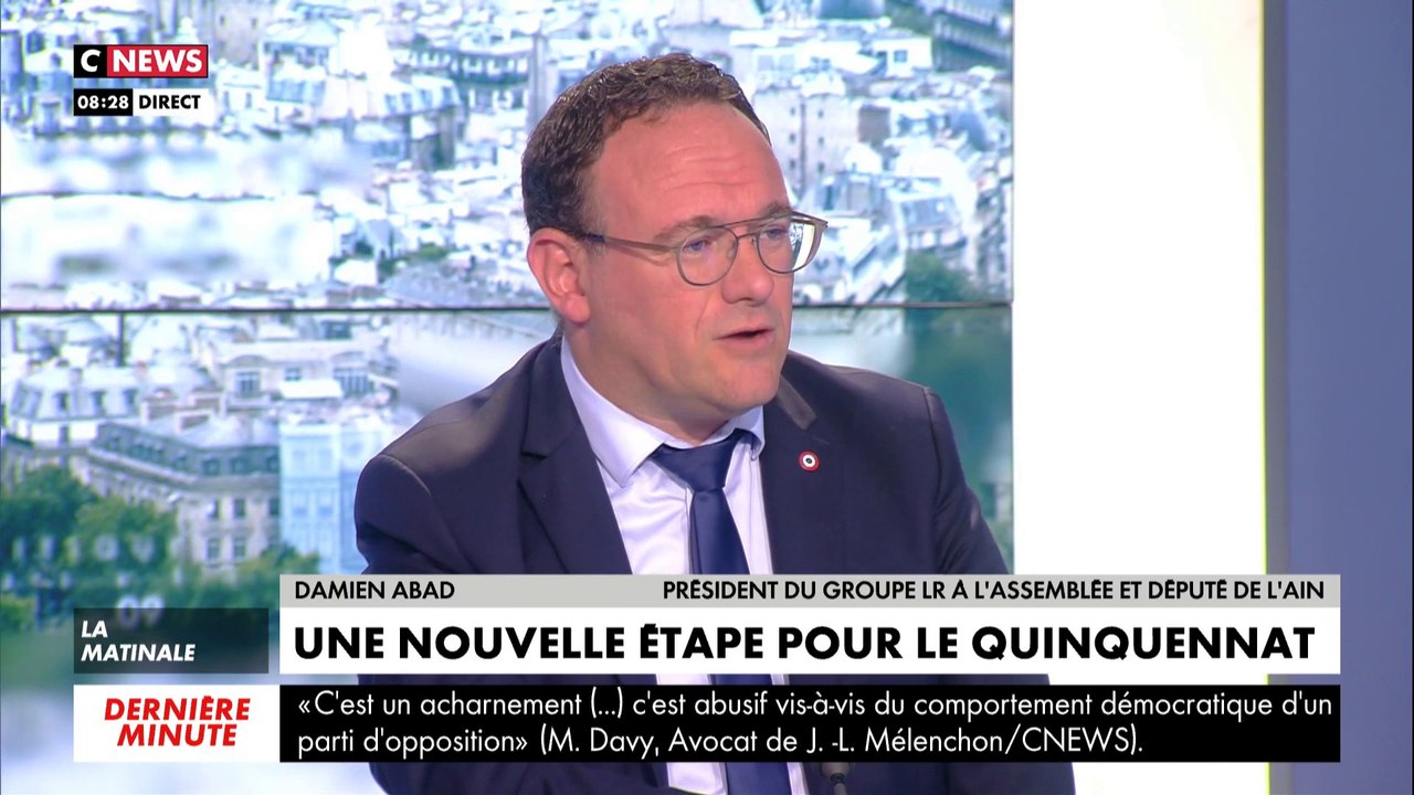 Damien Abad, président du groupe LR à l'Assemblée : « Il faut un vrai acte de décentralisation»