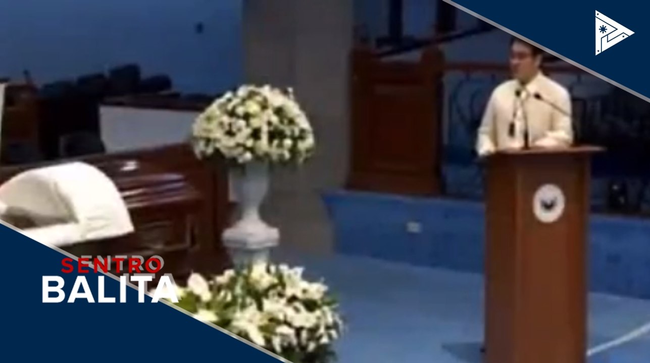 Senado, nagdaos ng necrological service para kay ex-Sen. Ramon Revilla Sr.