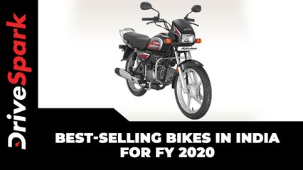 Best-Selling Bikes In India For FY 2020 | Hero Splendor Plus Top Ranked | Details