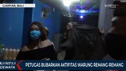 Warung Remang Remang Di Grebek Saat Pandemi