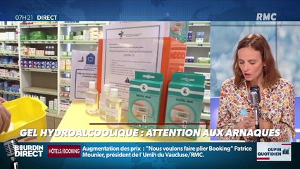 Dupin Quotidien : Attention aux arnaques avec les gels hydroalcooliques - 01/07