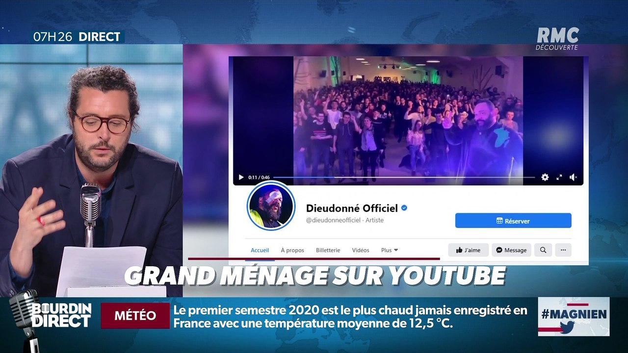 #Magnien, la chronique des réseaux sociaux : Grand ménage sur YouTube - 01/07
