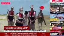 Van Gölü'nde mültecileri taşıyan tekne battı