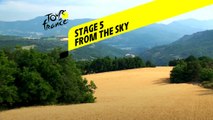 Tour de France 2020 - Étape 5 vue du ciel / Stage 5 from the sky : Gap - Privas