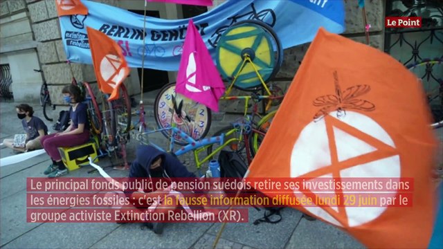 Fonds de pension suédois : la fausse information d'Extinction Rebellion