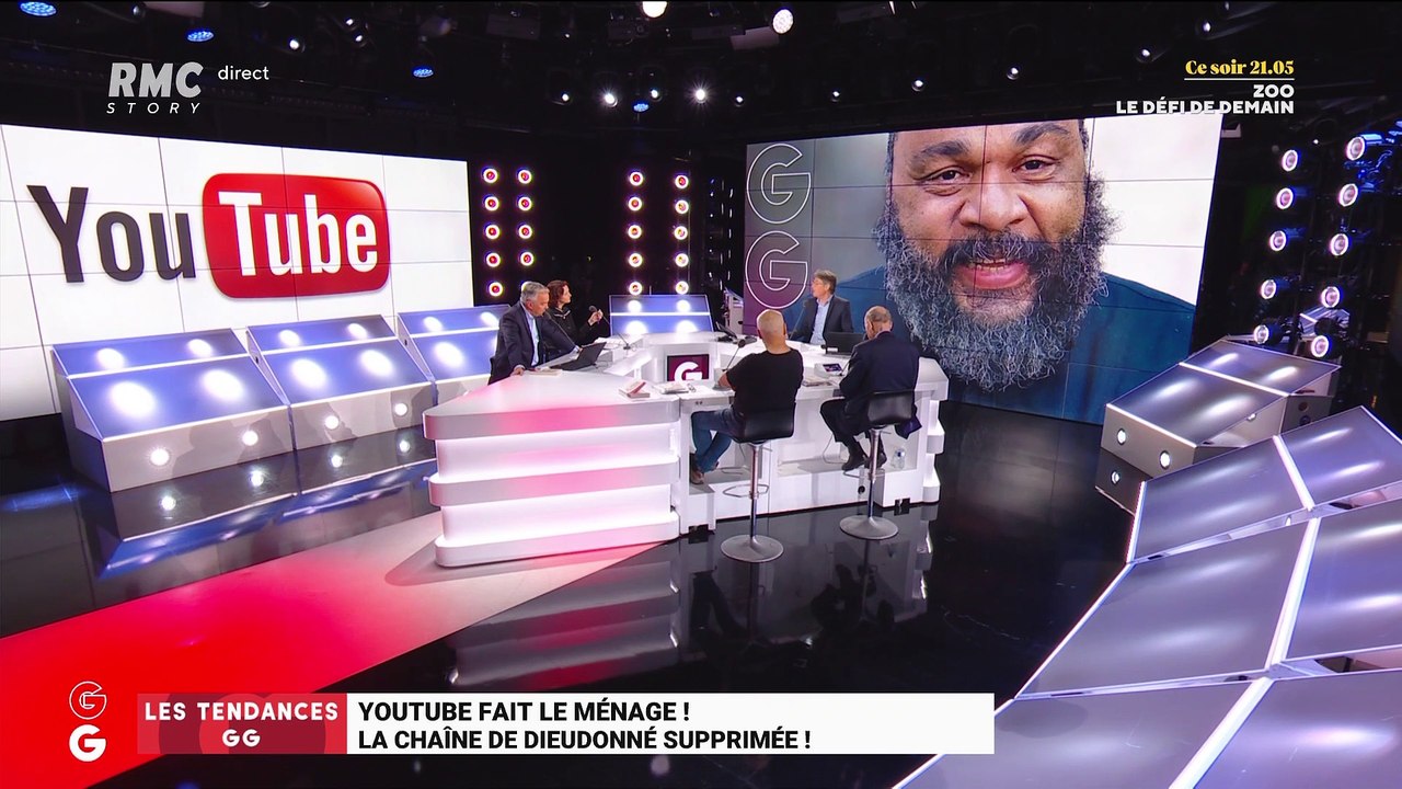 Les tendances GG : YouTube fait le ménage, la chaîne de Dieudonné supprimée ! - 01/07