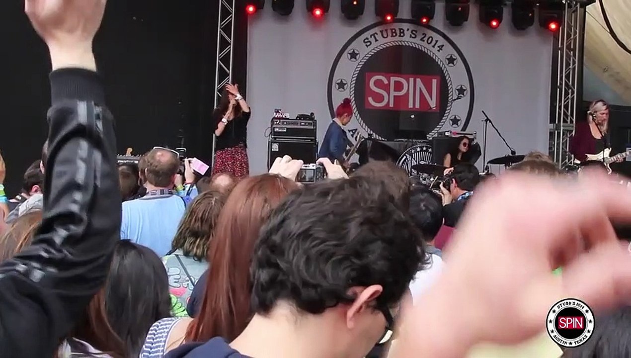 Warpaint - Love Is To Die (SPIN at Stubb's SXSW 2014)