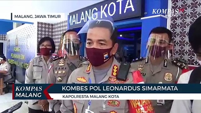 Peringatan Hari Bhayangkara, Polresta Malang Kota Bagi Sim Gratis