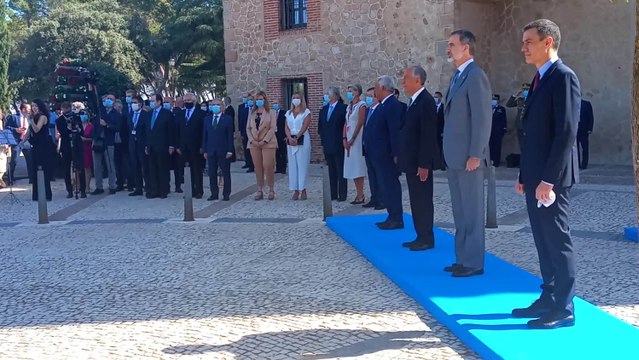 Himnos portugués y español en el Encuentro Hispano-Luso