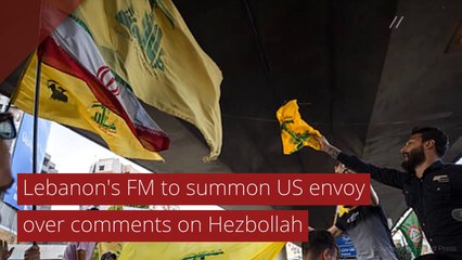 Lebanon's FM to summon US envoy over comments on Hezbollah, and other top stories from July 01, 2020.