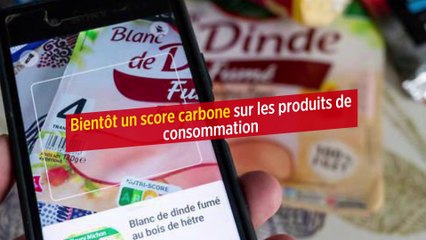 Bientôt un score carbone sur les produits de consommation