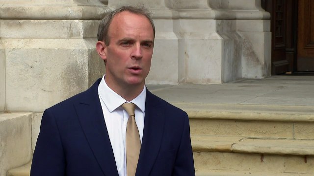 Raab: Chinese security law violates Hong Kong autonomy