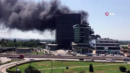 Bursa’da plastik deposunda yangın